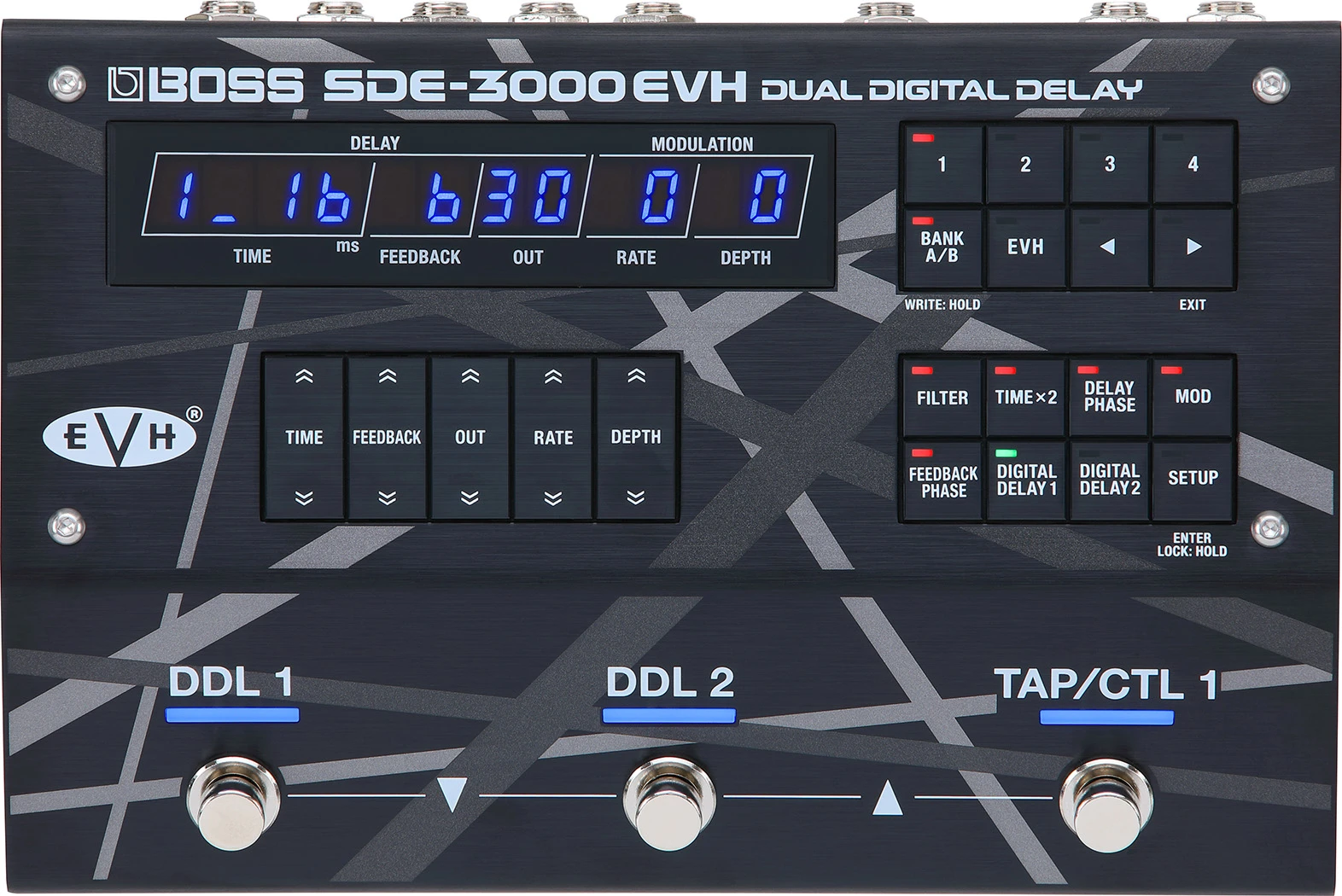 Boss SDE-3000EVH Dual Digital Delay - Eddie Van Halen Edition